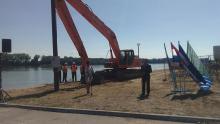 Početak radova na rekonstrukciji obalnog pojasa rijeke Dunav u Vukovaru