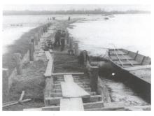 Izgradnja savskog nasipa oko Mičevca 1927.