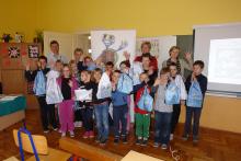 Susret Hrvoja s učenicima Oroslavja i Krušljevog sela